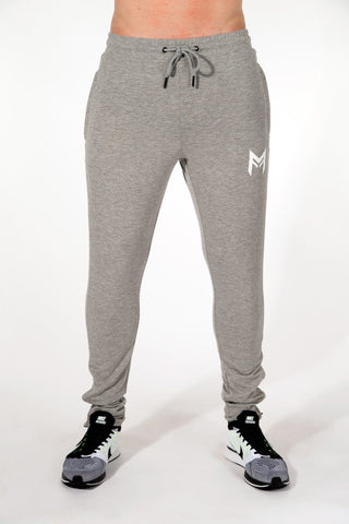 MFit Bottoms <br> Grey/White - Muscle Fitness Factory
