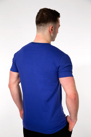 MFF Core T-Shirt <br> Azure Blue - Muscle Fitness Factory