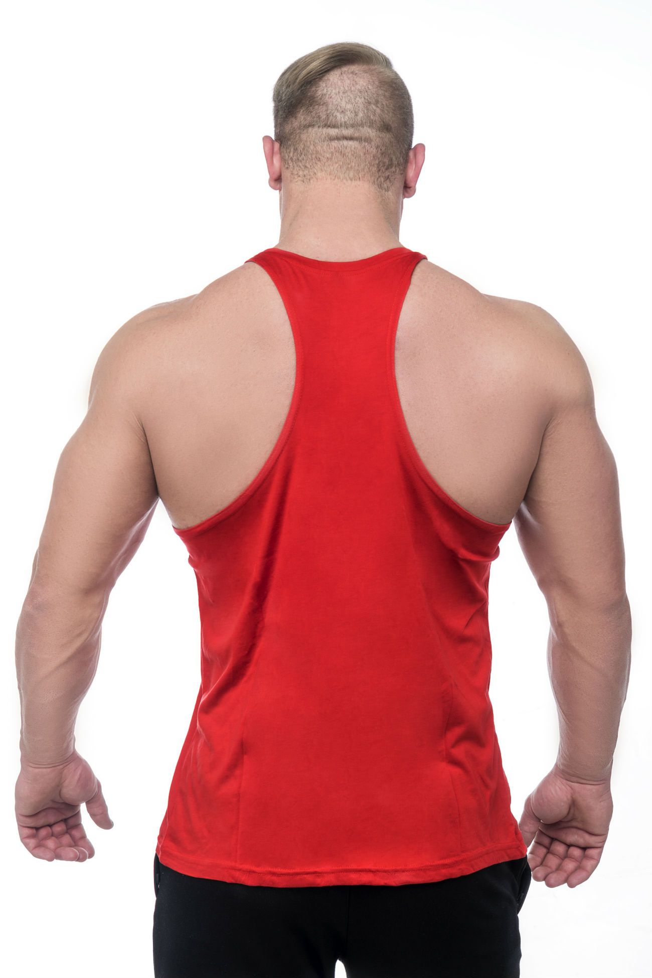No Pain Tank Top<br>Red - Muscle Fitness Factory