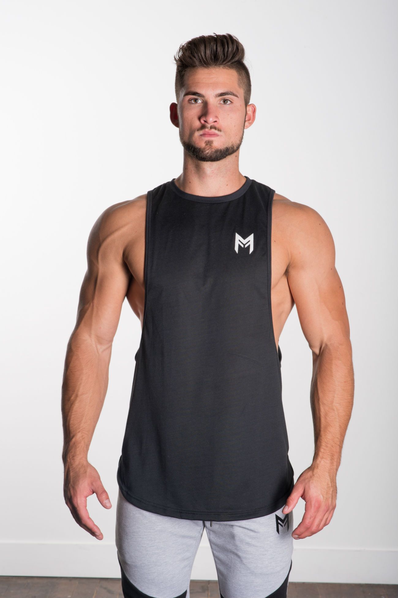MFF Blitz Tank<br>Black - Muscle Fitness Factory