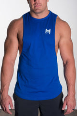 MFF Blitz Tank<br>Blue - Muscle Fitness Factory