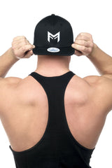 MFF Stretch Fit Hat <br> Black - Muscle Fitness Factory