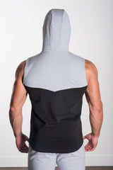 MFF Zip-Up Sleeveless Hoodie - Muscle Fitness Factory