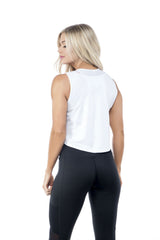 Killin' It Crop Top <br> White - Muscle Fitness Factory