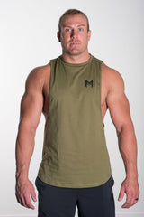MFF Blitz Tank<br>Olive Green - Muscle Fitness Factory