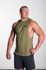 MFF Blitz Tank<br>Olive Green - Muscle Fitness Factory