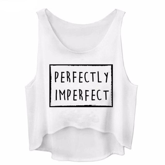 Perfect Crop Top<br>White - Muscle Fitness Factory