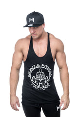 MFF Stretch Fit Hat <br> Black - Muscle Fitness Factory